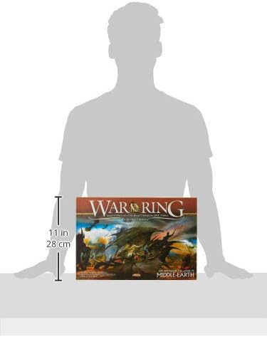 Fantasy Flight Games Ares Games War of The Ring 2nd Edition Multi-Colored (AGS WOTR001) 2 to 4 Players