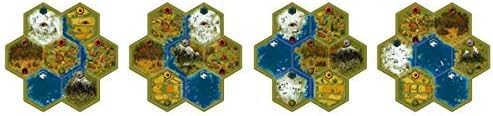 Stonemaier Games: Scythe Modular Board | Change The Map and Faction Locations to Add Variability to Game Set Up | Add to Scythe (Base Game) | 1-7 Players