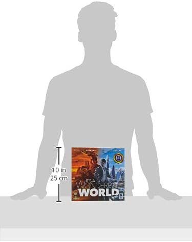 It's A Wonderful World Board Game - Build Your Empire in This Strategic Card Game for Kids and Adults Ages 14+ 1-5 Players 30-60 Minute Playtime Made by Lucky Duck Games