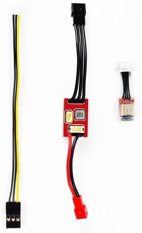 furitek MicroSilk 2025 Brushless Power System with MicroPython and Mini KMD - Remote Control Car RC Cars RC Crawler Electronics Combo Upgrade (HELIDIRECT) (Axial SCX24 (FUR-2632))