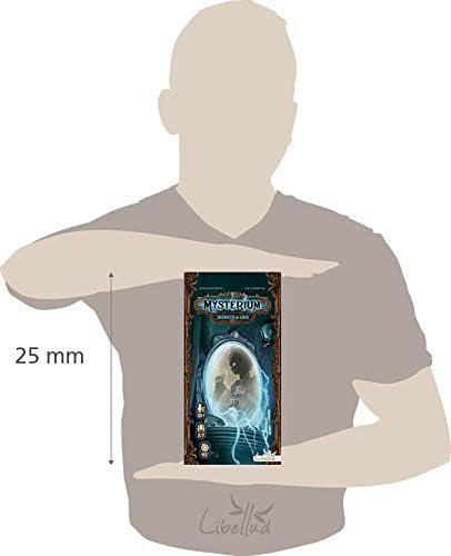 Asmodee Mysterium Secrets &amp Lies Board Game EXPANSION - Unravel New Mysteries Cooperative Family Fun for Kids &amp Adults Ages 10+ 2-7 Players 42 Minute Playtime