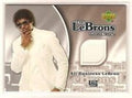 2006-07 UD Lebron James- The Lebrons Threads Suit-All Business Lebron Event-Worn Memorabilla Trading Card