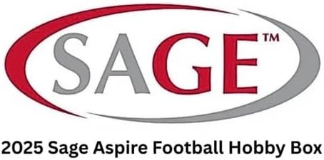 2025 Sage Aspire Football Hobby Box 24 Autographs Per Box