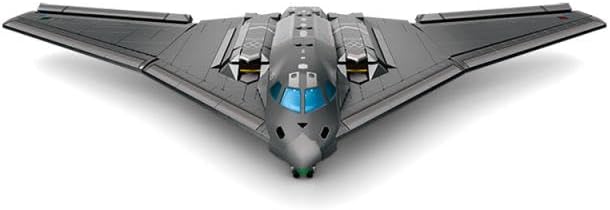 General Jim's B2 Ghost B-2 Stealth Bomber Building Blocks Military Fighter Jet Model Bricks Plane | Great Gift for Teens and Adults