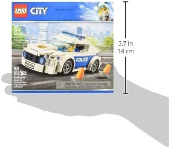 LEGO City Police Patrol Car 60239 Building Kit (92 Pieces)
