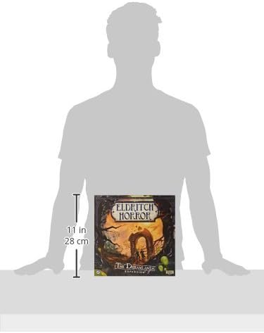 Eldritch Horror The Dreamlands Board Game EXPANSION - Unveil Mystical Realms Confront Ancient Horrors! Mystery Game for Adults Ages 14+ 1-8 Players 2-4 Hour Playtime Made by Fantasy Flight Games