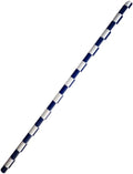 Viloga 5 Meters RC Plane Covering Film 60 x 500cm 1 Roll Blue White High Strength Heat Shrinkable Covering Film for Fix Wing RC Balsa Wood Model Airplane (Blue-White)