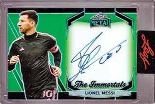 2025 Leaf Metal Authentics Volume 2 Multi-Sport Trading Card Box (Look for 1 on-Card Autograph or on-Card Inscription Autograph Per Box)