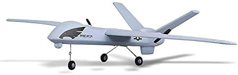 RC Plane Remote Control Airplane - 2.4Ghz 2 Channels DIY RC Predator Aircraft with 3-Axis Gyro for Beginner RC Plane with 2 Batteries Wingspan 660mm