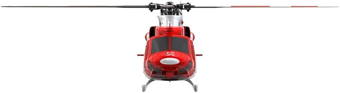 Helidirect Goosky E2 UH-1Y GPS 15+ Minutes Flight - Electric Brushless RC Helicopter 1:35 Scale with Carrying Case for Beginners &amp Adult (Air Rescue RTF with Carrying Case)