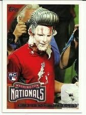 2010 Topps Stephen Strasburg #661 Rookie Card- Pie in Face Short Print Variation- Washington Nationals-MLB Trading Card