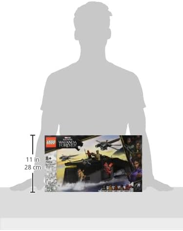 Lego® Super Heroes Marvel Black Panther: War on The Water 76214 Building Toy SetWakanda Forever Super Hero playset for Kids Aged 8+