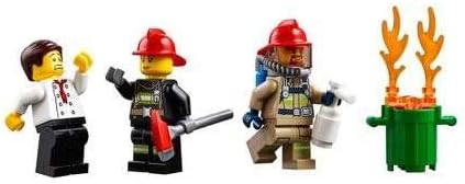 LEGO City Burger Bar Fire Rescue 60214 Building Kit (327 Pieces)