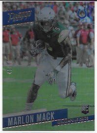 Marlon Mack 2017 Prestige Xtra Points Gold #41/50 Indianapolis Colts SP Rookie Card #291