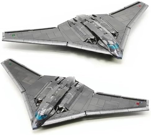 General Jim's B2 Ghost B-2 Stealth Bomber Building Blocks Military Fighter Jet Model Bricks Plane | Great Gift for Teens and Adults