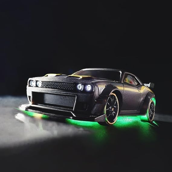Turbo Racing 1:76 Scale RC Drift Car Table Racing 2.4GHZ Remote Control Mini Model Car with Gyro Full Proportional RTR for Adults Toys (C65)