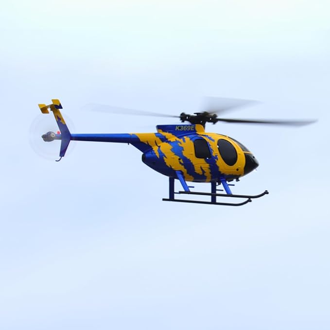 RC ERA C184 MD500 RC Helicopter for Beginners Gyro &amp Optical Sensor Stabilized Easy to Fly 2.4GHz 4CH Flybarless RTF Remote Control Helicopter