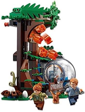 LEGO Jurassic World Carnotaurus Gyrosphere Escape 75929 Building Kit (577 Pieces)
