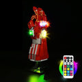 BrickBling Electric Light Multi-Color Changeable Base Shining Stones Perfect for Display Compatible with LEGO 76223