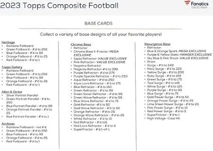 2023 Composite Football Mega Box