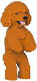 JEKCA Toy Poodle 04S-M04 | Dog Plastic Building Blocks | Age 14+