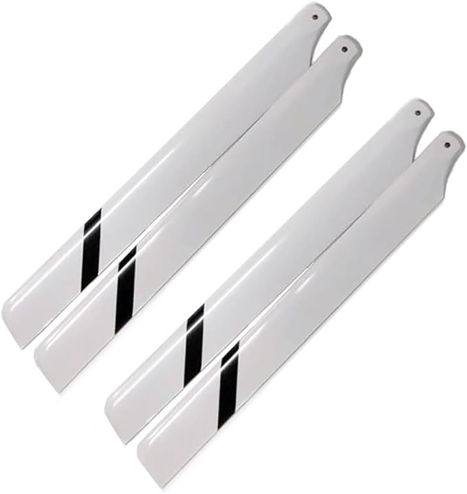 2Pairs 325mm Glass Fiber Main Rotor Blade for Align trex 450 PRO DFC V3 Helicopter