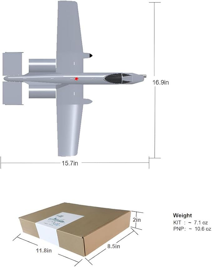 Fighter Jet Model A-10 430mm Wingspan Mini EPP 30mm Ducted Fan Fixed-Wing RC Airplane Aircraft Model for Collection and Gifts (PNP)