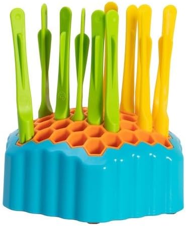 Fat Brain Toys Drop Shot - Ready Aim Drop! 2-Player Skill Game for Ages 6+