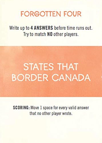 Listography: The Game: May The Best List Win! (Board Games Games for Adults Adult Board Games)