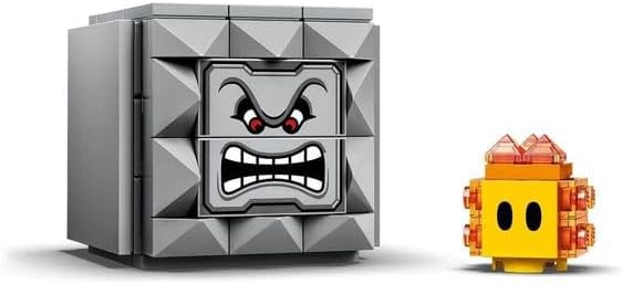 LEGO Super Mario Thwomp Drop Expansion Set 71376 Building Kit Collectible Playset for Creative Kids to Add New Levels to Their Super Mario Starter Course (71360) Set (393 Pieces)