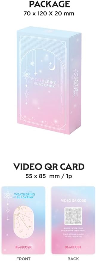 Black.Pink The Game Coupon Card Collection [Weathering with Black.Pink]