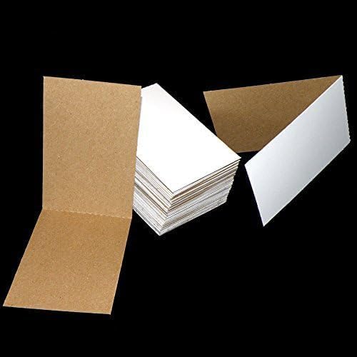500 Cardboard Sleeves Folded Flat Vending 3 x 4.5 Sports Card Trading Card Folders Mail Shipping Stiffeners Insert