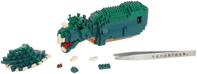 nanoblock - Dinosaurs - Dinosaur Deluxe Edition Triceratops Advanced Hobby Series Building Kit