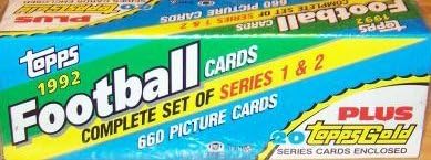 1992 Topps Football Factory Sealed Set Reggie White Steve Young and Many Others! by Topps