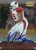 Sports Memorabilia Levi Brown Autographed Football Card (Arizona Cardinals) 2007 Donruss Gridiron No.166 Rookie
