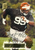 Sports Memorabilia Dan Wilkinson Autographed Football Card (Cincinnati Bengals) 1994 Topps Stadium Club No.1 Rookie