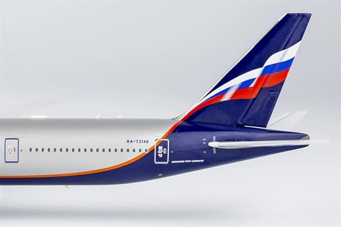 ACE HOBBY NG Models for Aeroflot for Boeing B777-300ER RA-73148 1:400 Aircraft Pre-Built Model