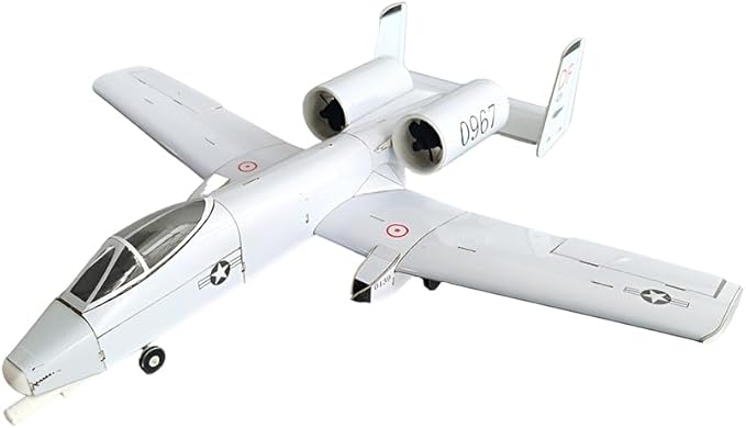 Fighter Jet Model A-10 430mm Wingspan Mini EPP 30mm Ducted Fan Fixed-Wing RC Airplane Aircraft Model for Collection and Gifts (PNP)