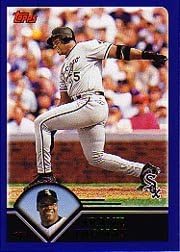 2003 Topps Chicago White Sox Complete Team Set (21 Cards)
