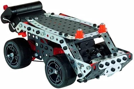 MECCANO Erector Super Construction 25-in-1 Motorized Building Set Steam Education Toy 638 Parts for Ages 10+
