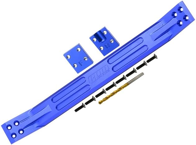 GPM High End 7075 Alloy Chassis Plate for TRAXXAS 1/5 X-Maxx Monster Truck (Blue)
