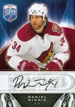 Sports Memorabilia Daniel Winnik Autographed Hockey Card (Phoenix Coyotes) 2010 Upper Deck Be A Players No.S-DW