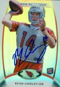 Sports Memorabilia Ryan Lindley Autographed Football Card (Arizona Cardinals) 2012 Topps Platinum No.105 Rookie