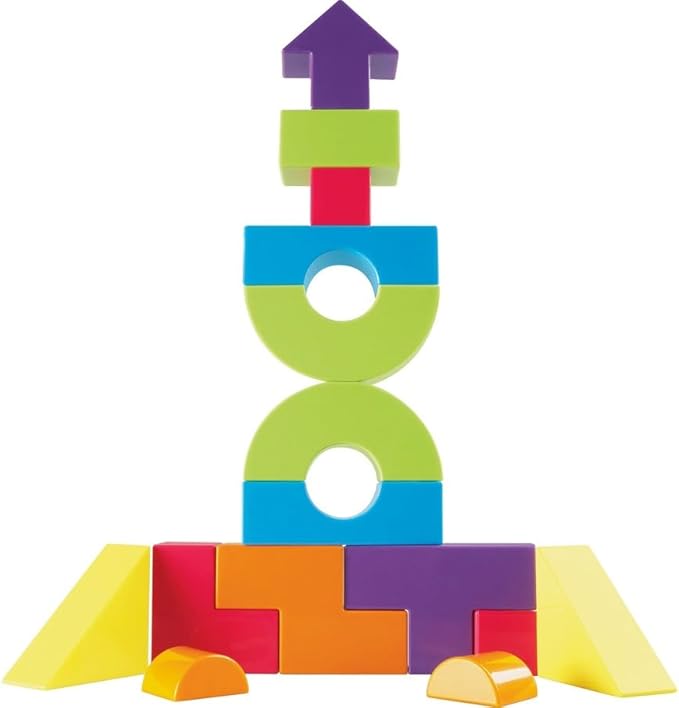 Learning Resources Mental Blox 360 Degree 3-D Building Game - 55 Pieces Ages 5+ Educational Board Games Mental Puzzles for Kids Brain Teaser Games