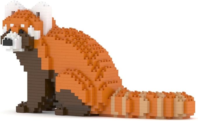 JEKCA Red Panda 01S | Animal Plastic Building Blocks | Age 14+