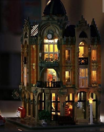 General Jim's Corner Post Office Modular Building Set - 3-Story Design with Post Office Art School Pottery Studio Red Mail Truck &amp Realistic City Details for Architecture Lovers