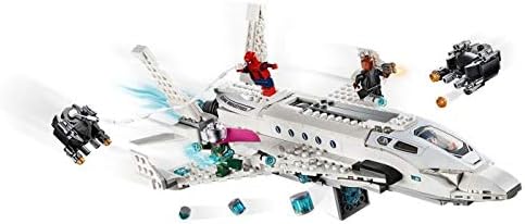 LEGO Marvel Spider Man Far from Home: Stark Jet and The Drone Attack 76130 Building Kit (504 Pieces)