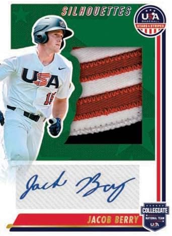 Panini Prestige 2022 Panini Stars and Stripes USA Baseball Blaster Factory Sealed