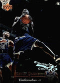 1995-96 Upper Deck - Kevin Garnett - ELECTRIC COURT - Minnesota Timberwolves Rookie NBA Basketball Card RC #273