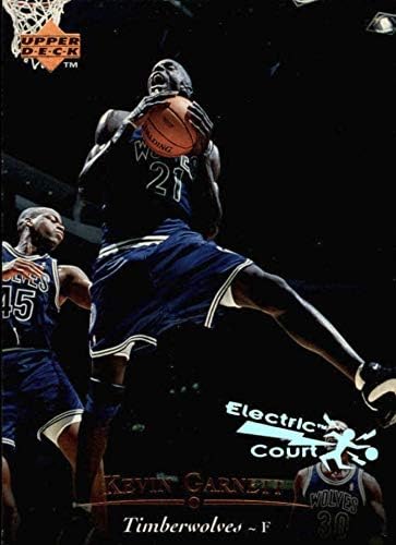 1995-96 Upper Deck - Kevin Garnett - ELECTRIC COURT - Minnesota Timberwolves Rookie NBA Basketball Card RC #273